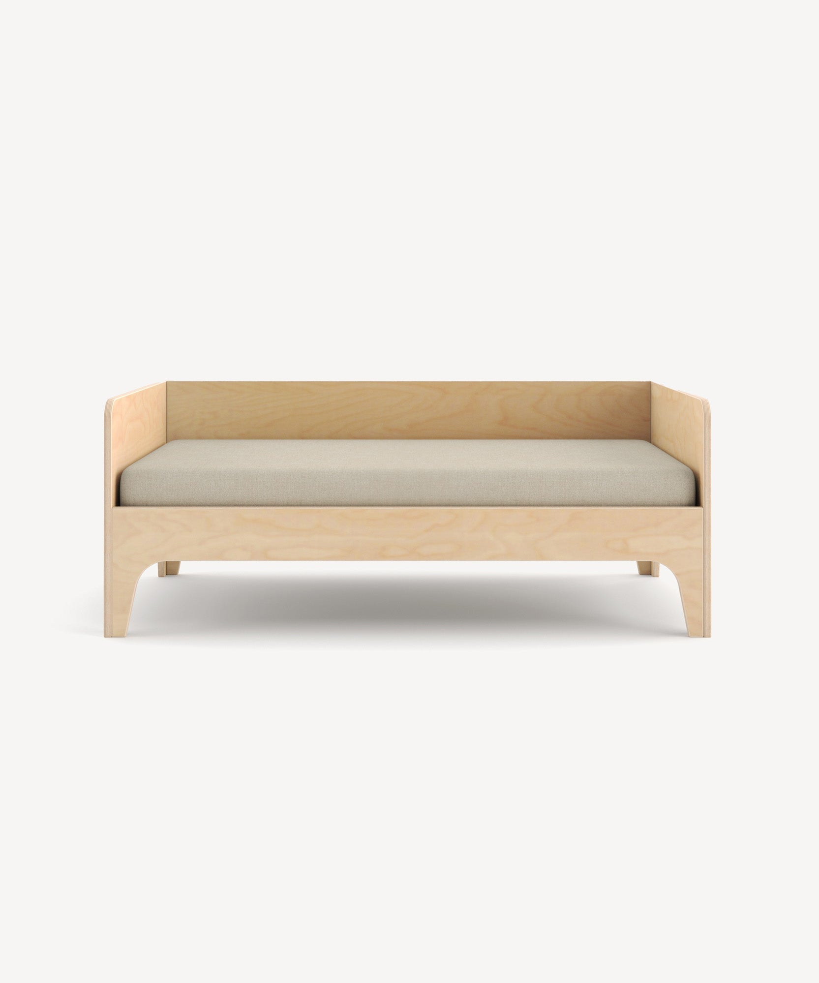 Oeuf Perch Toddler Bed - White & Birch, view 7