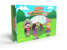 Giant Play Parachute 3.4m - Pastel Colours with 8 Handles by Traditional Garden Games - Learning Bugs UK