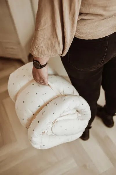 Play&Go Coco Organic Babymat - Fleuri or Moon – for children, available at Learning Bugs UK