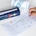 Rex London Mini Colouring & Puzzle Book with 7-Colour Pencil (3 Choices) by Rex London - Learning Bugs UK