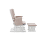 Obaby Reclining Glider Chair & Stool - Sand