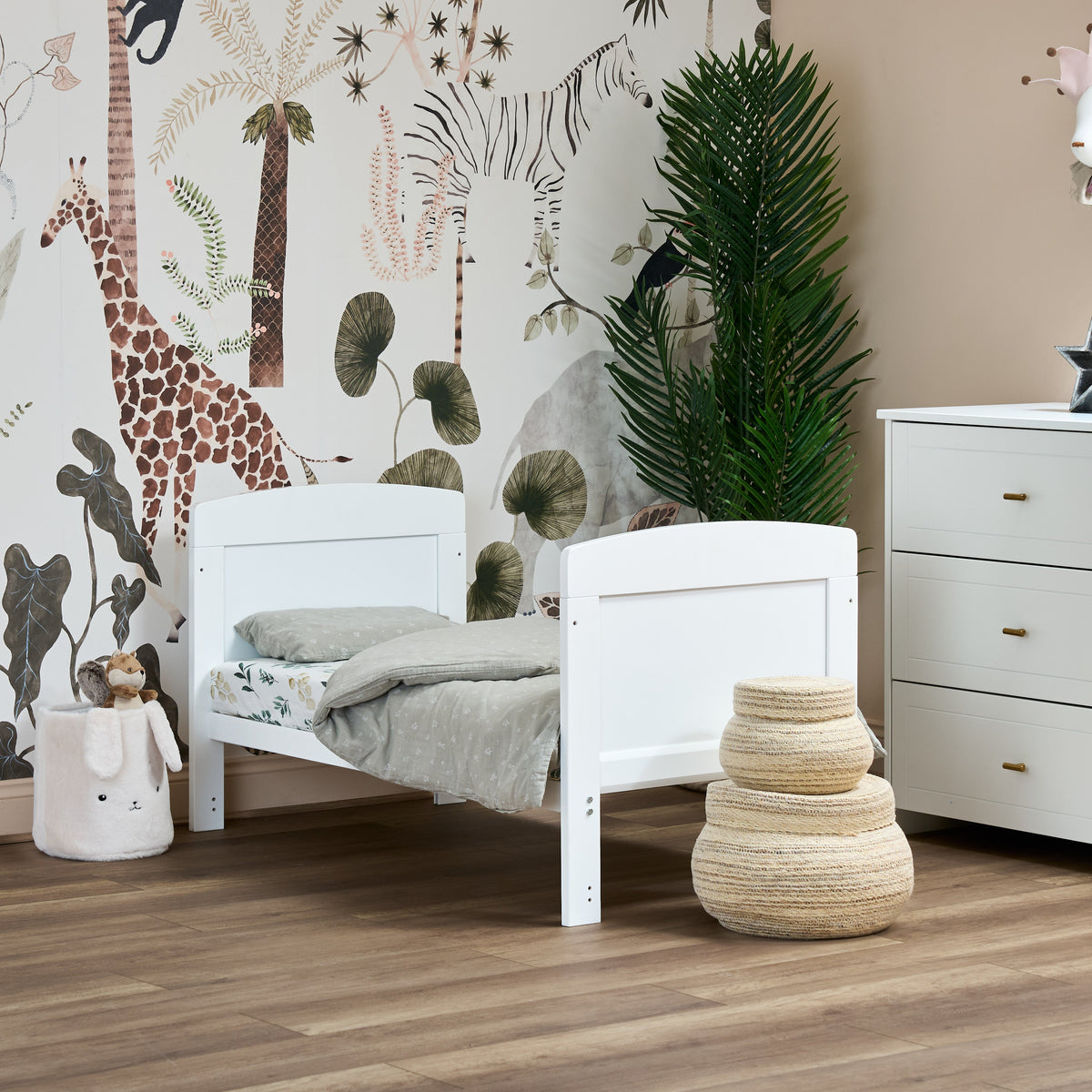 Obaby Gracie Mini 3 Piece Room Set - White