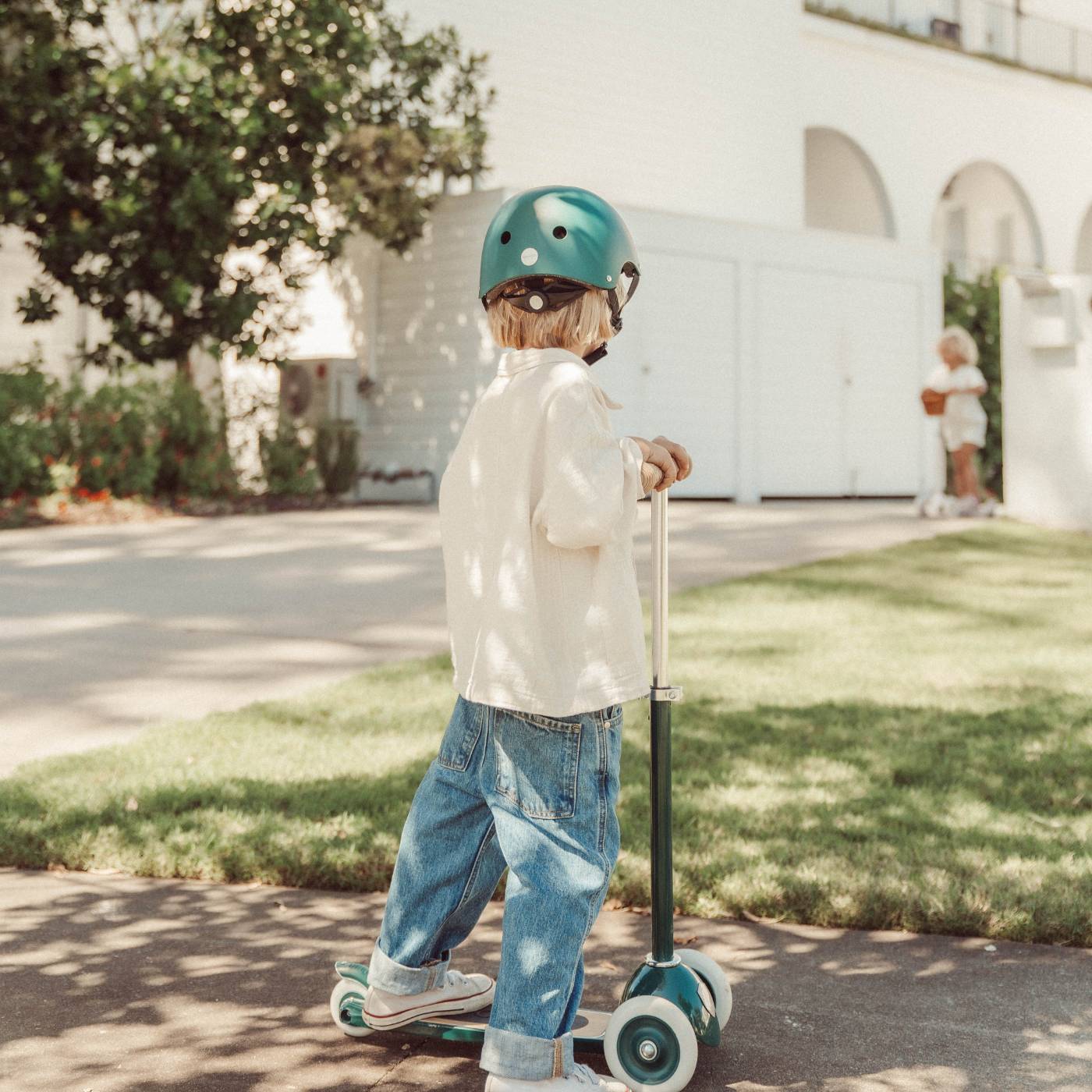 Buy Banwood Scooter – Stylish 3 - Wheel Kids Scooter (Green) | SCOOTER for kids by Learning Bugs UK