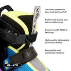 Micro Scooters Micro Cosmo Inline Roller Skates – Roller Skates for children, available at Learning Bugs UK