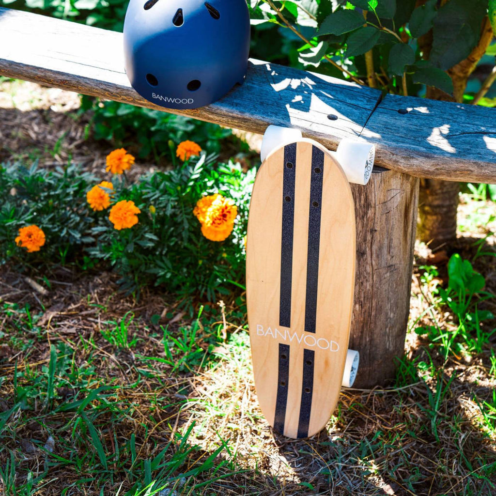 Banwood Skateboard – Kids Maple Deck Skateboard (Navy)
