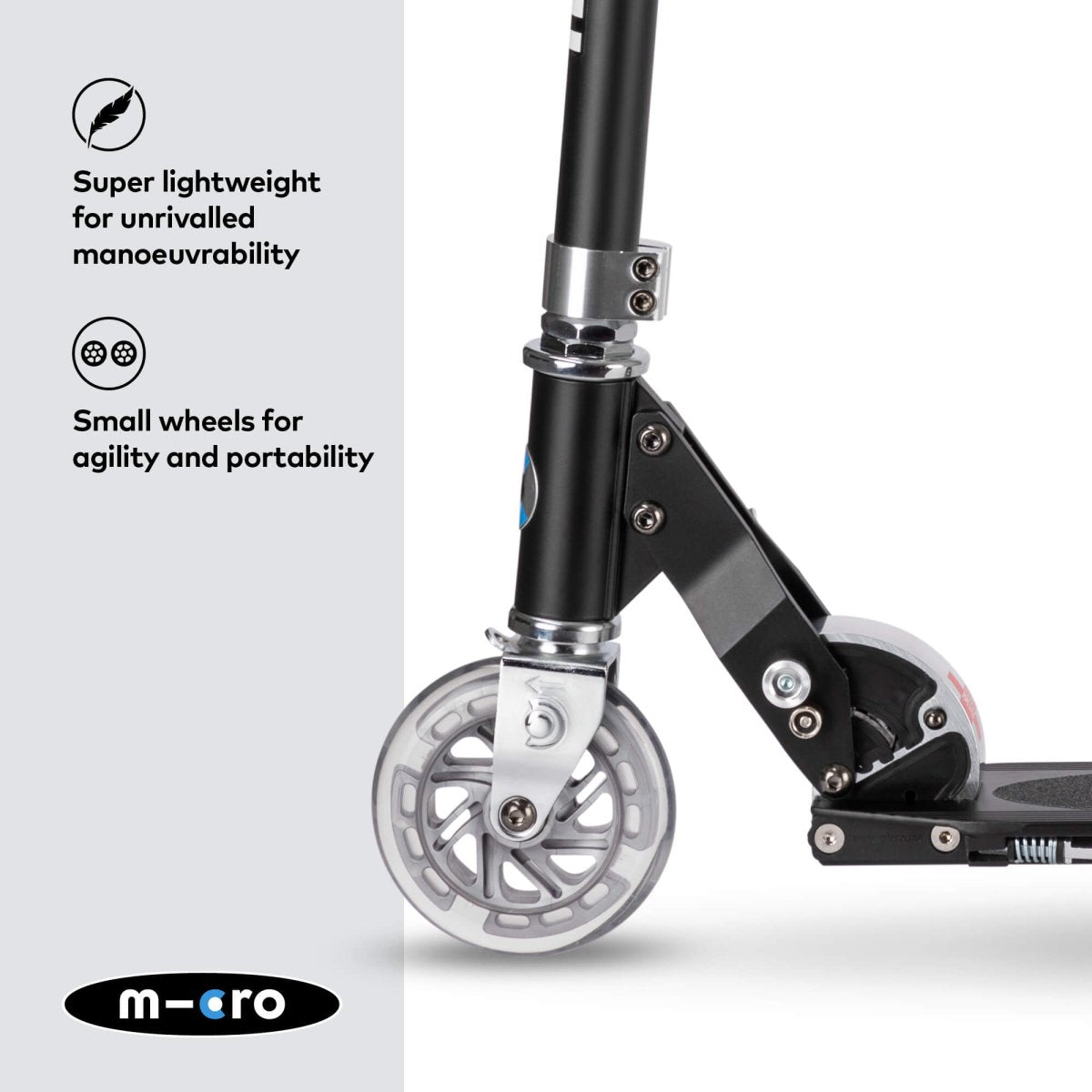Micro Scooters Micro Sprite Scooter - Classic – Scooters for children, available at Learning Bugs UK