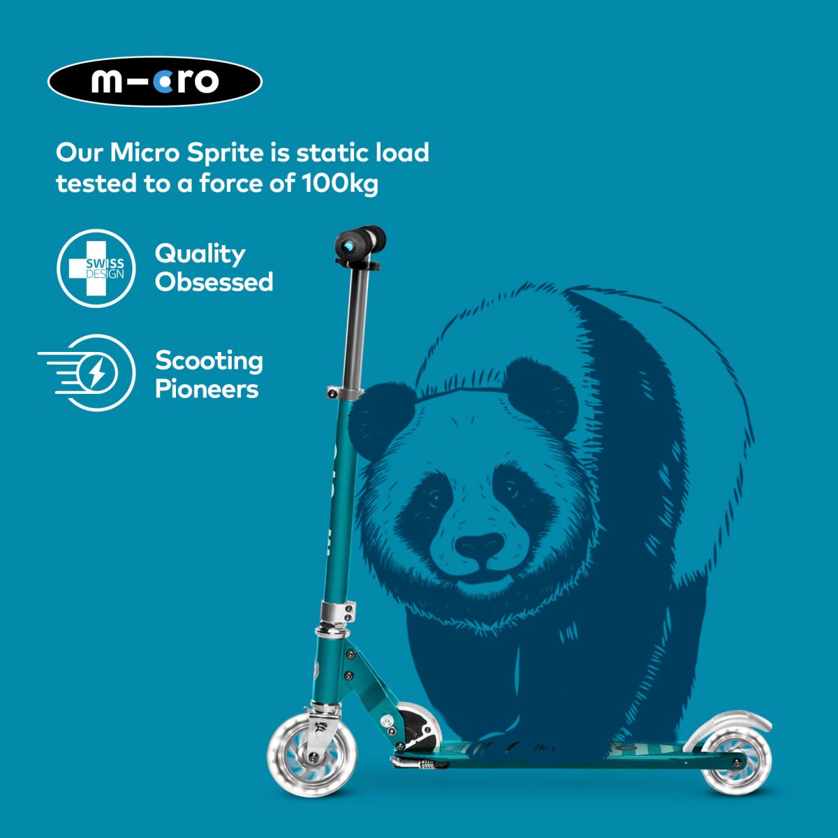 Micro Scooters Micro Sprite LED Scooter – Scooters for children, available at Learning Bugs UK
