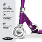 Micro Scooters Micro Sprite LED Scooter – Scooters for children, available at Learning Bugs UK
