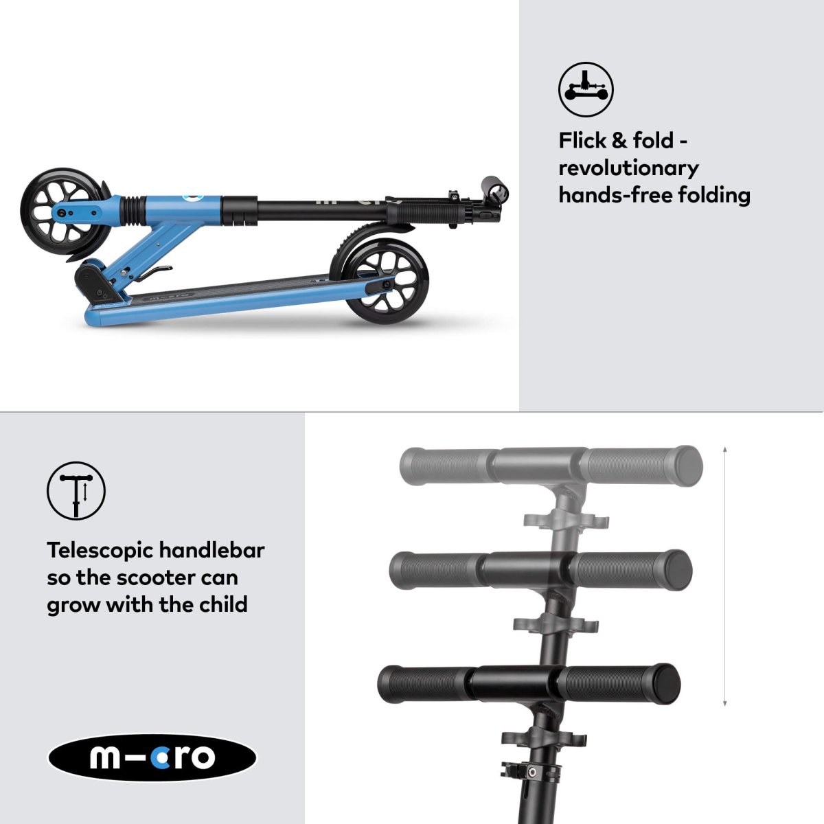 Micro Scooters Micro Sprite Suspension Scooter – Scooters for children, available at Learning Bugs UK