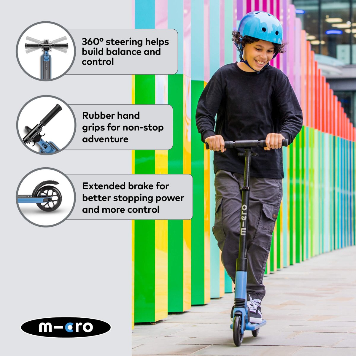 Micro Scooters Micro Sprite Suspension Scooter – Scooters for children, available at Learning Bugs UK