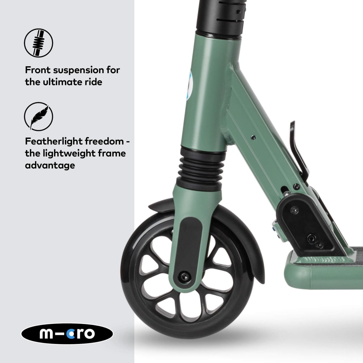 Micro Scooters Micro Sprite Suspension Scooter – Scooters for children, available at Learning Bugs UK