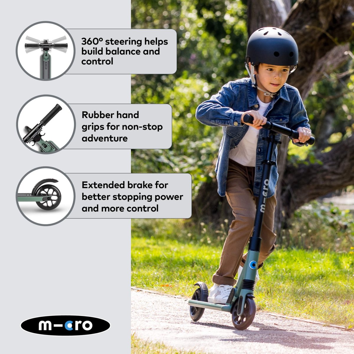 Micro Scooters Micro Sprite Suspension Scooter – Scooters for children, available at Learning Bugs UK
