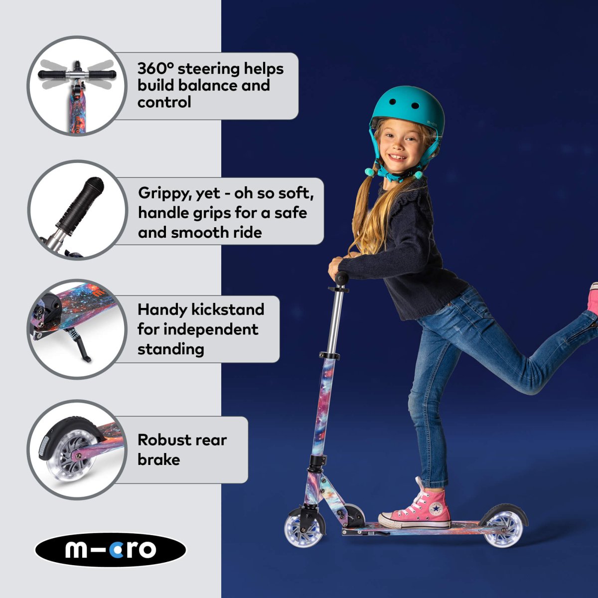 Micro Scooters Micro Sprite Art Collection Scooter – Scooters for children, available at Learning Bugs UK