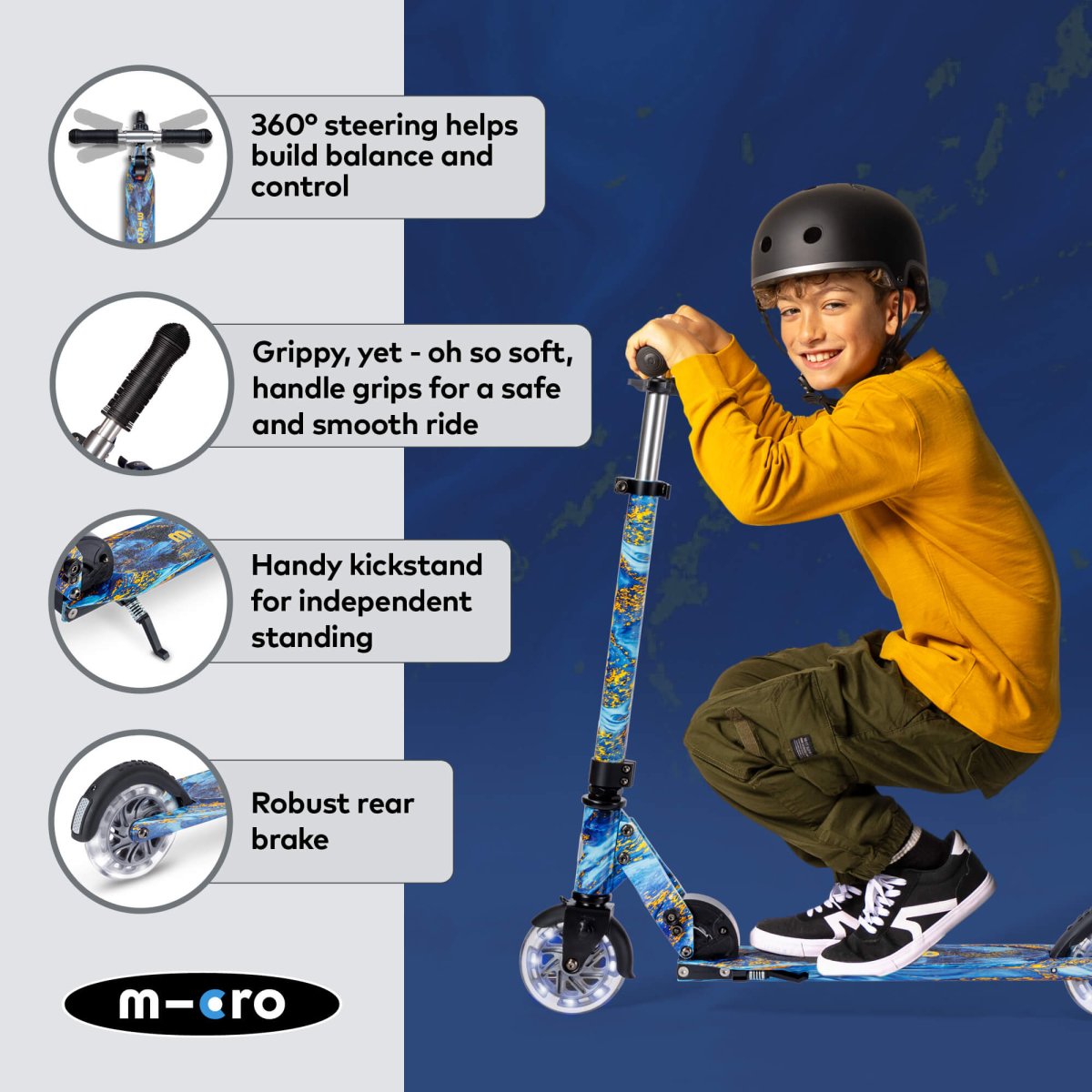 Micro Scooters Micro Sprite Art Collection Scooter – Scooters for children, available at Learning Bugs UK