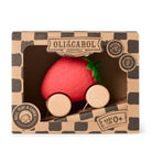 Oli & Carol Sweetie the Strawberry Car – Baby Sensory Toys for children, available at Learning Bugs UK