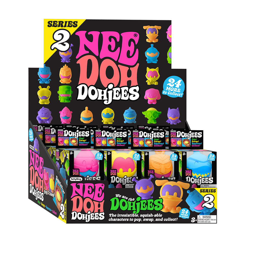 NeeDoh Dohjees 2 – Collectable Squishy Creature Fidget Toy