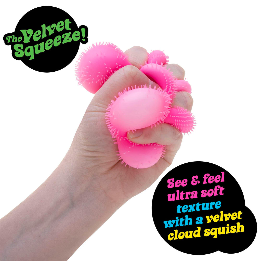 NeeDoh Fuzz Ball Flower Power – Soft & Fuzzy Sensory Toy