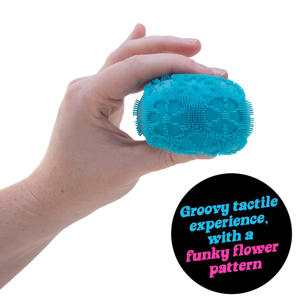 NeeDoh Fuzz Ball Flower Power – Soft & Fuzzy Sensory Toy