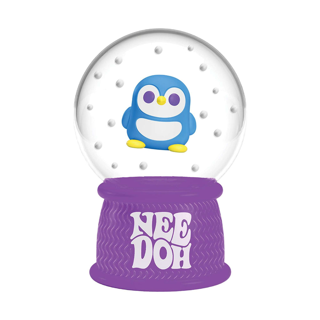 NeeDoh Squish N Flow Snow Globe – Christmas Fidget Toy