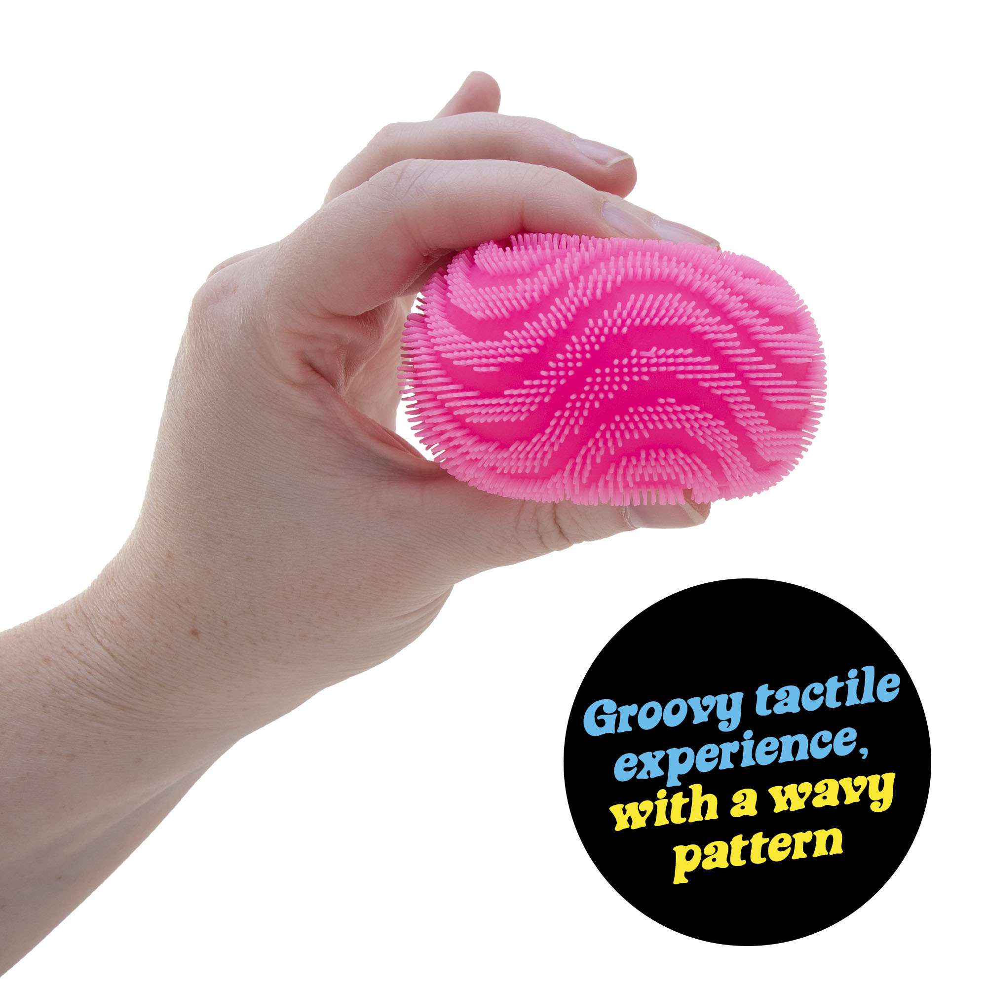 NeeDoh Fuzz Ball Wonder Waves – Sensory Squishy Fidget Toy for Kids