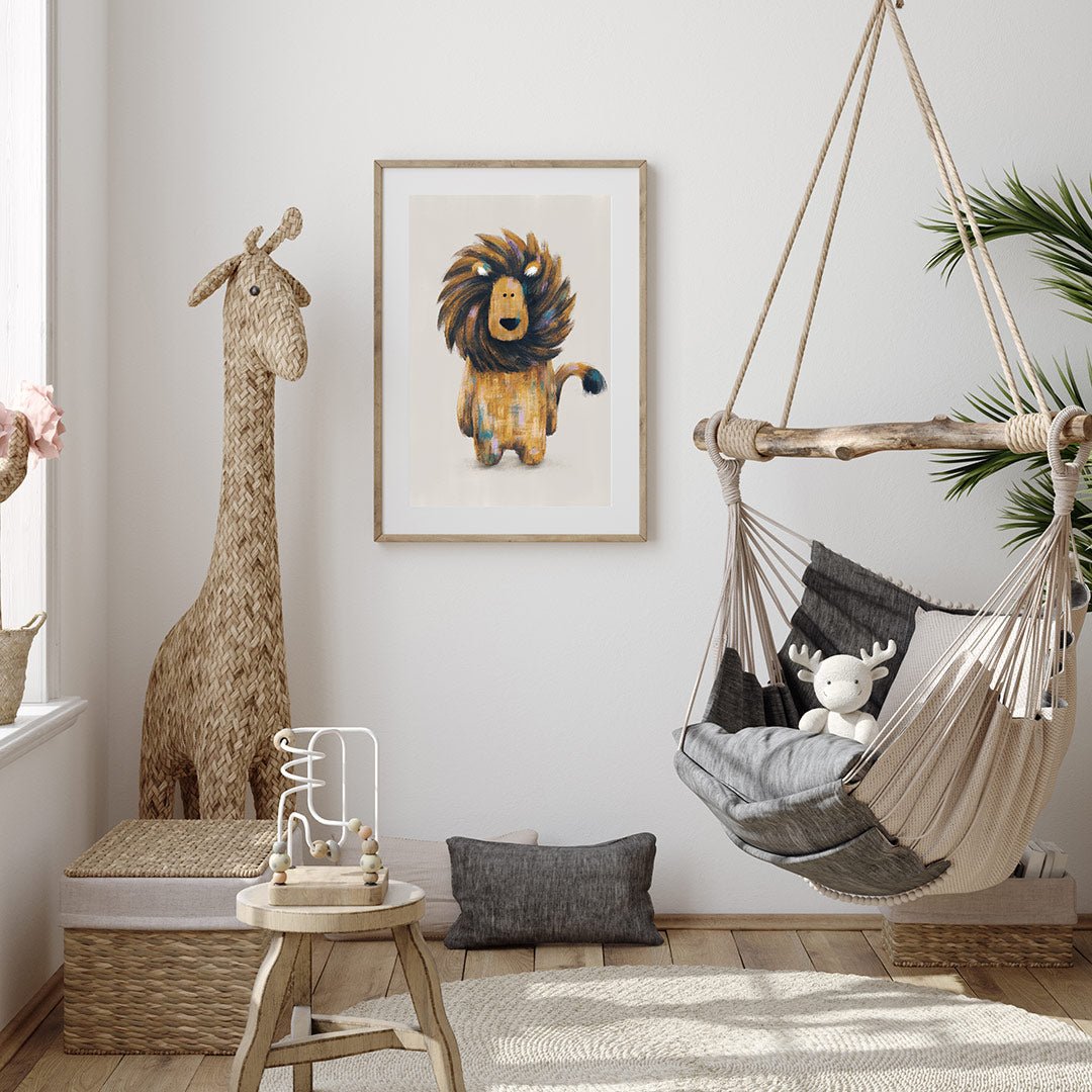 Neutral Safari Animals Nursery Prints Set of 3 – Print Sets for children, available at Learning Bugs UK