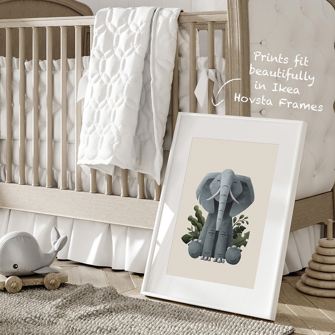 Scandi Safari Nursery Prints set of 3 – Print Sets for children, available at Learning Bugs UK
