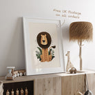 Scandi Safari Nursery Prints set of 3 – Print Sets for children, available at Learning Bugs UK