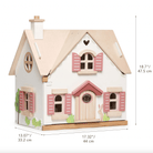 Buy Tender Leaf Cottontail Cottage | Wooden dolls house for kids by Learning Bugs UK