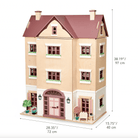 Buy Fantail Hall | Wooden dolls house for kids by Learning Bugs UK