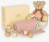Milestone Snuggles Personalised Baby Gift Set – for children, available at Learning Bugs UK