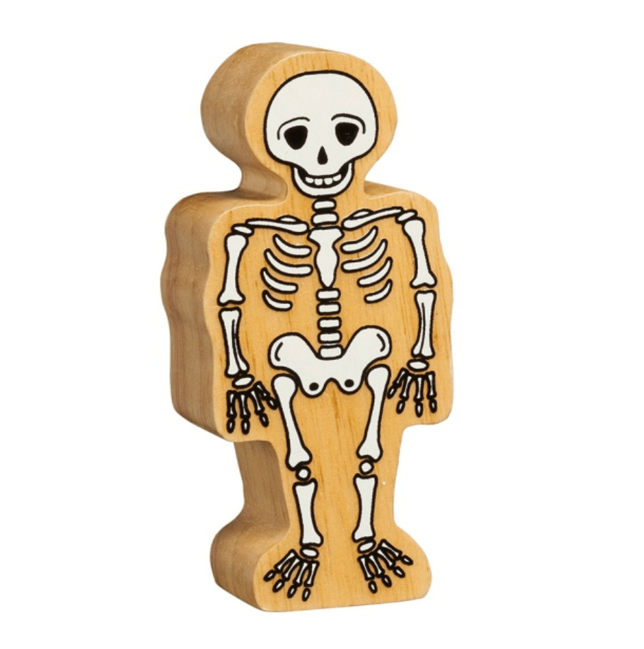 Buy Lanka Kade Wooden White Skeleton Toy | for kids by Learning Bugs UK