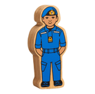 Wooden Navy Officer Figure – for children, available at Learning Bugs UK