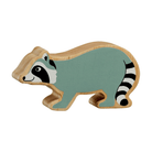 Wooden Racoon Figure – for children, available at Learning Bugs UK