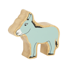 Wooden Donkey Figure – for children, available at Learning Bugs UK