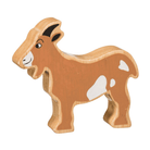 Wooden Goat Figure – for children, available at Learning Bugs UK
