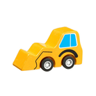 Wooden Mini Digger – for children, available at Learning Bugs UK