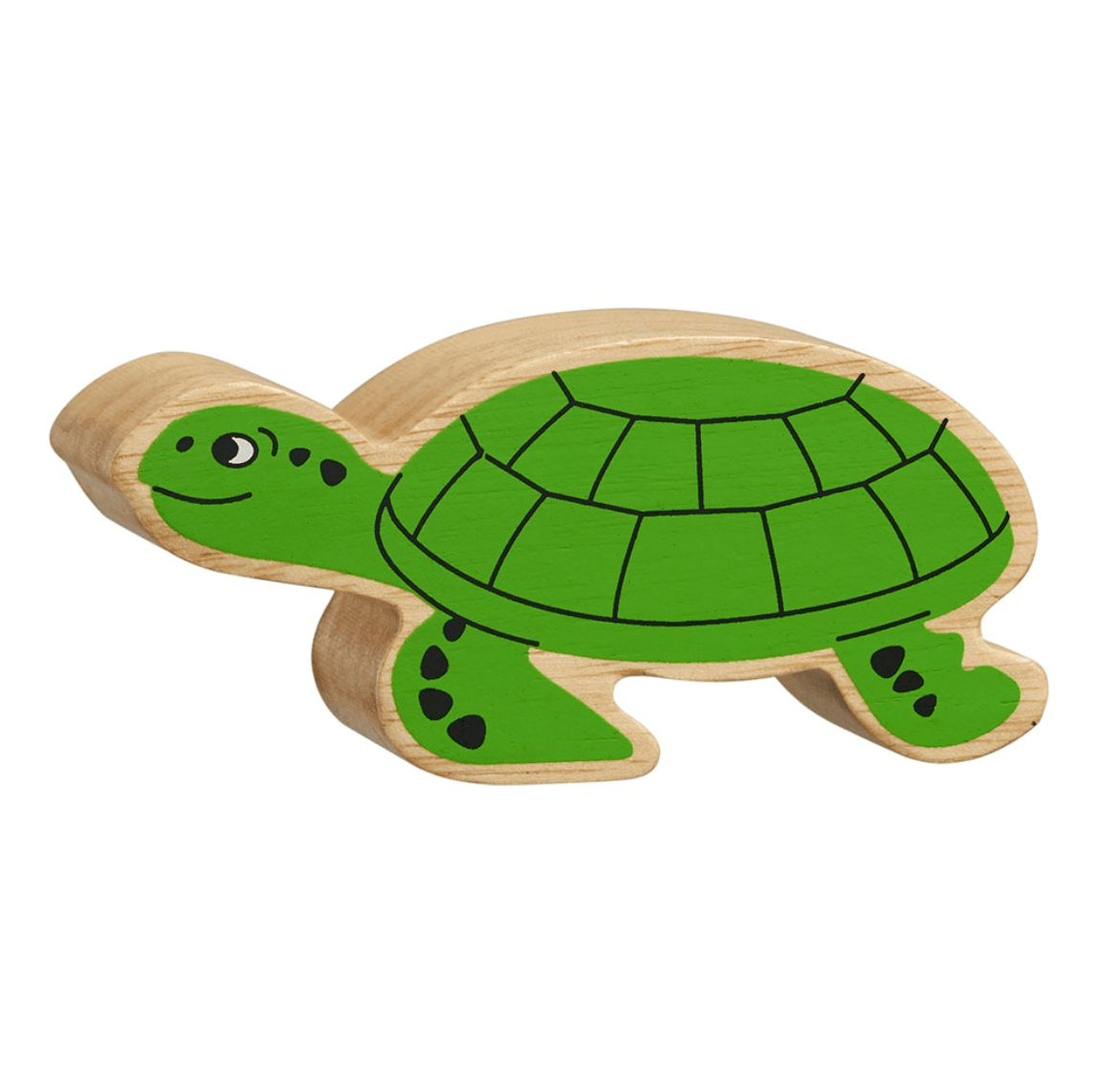 Wooden Turtle Figure – for children, available at Learning Bugs UK