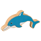 Wooden Dolphin Figure – for children, available at Learning Bugs UK