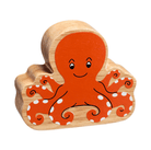 Wooden Octopus Figure – for children, available at Learning Bugs UK