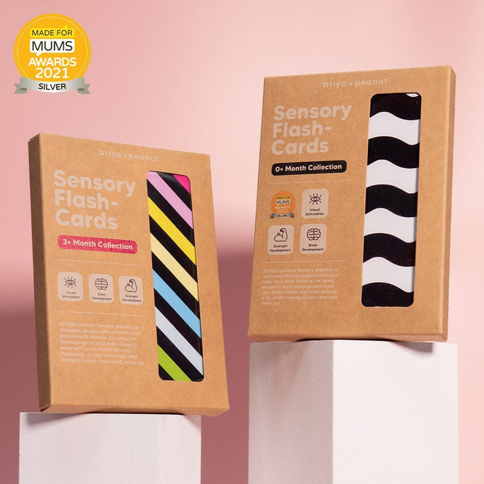 Sensory Flash Card Bundle – Baby Development Cards for children, available at Learning Bugs UK
