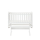 Obaby Gliding Crib - White