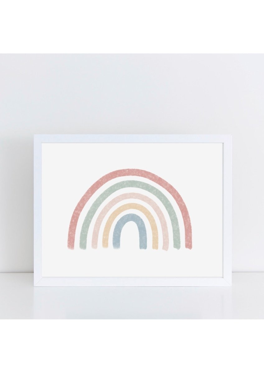 Spring Rainbow Print – for children, available at Learning Bugs UK