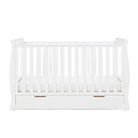 Obaby Stamford Classic Sleigh 2 Piece Room Set - White