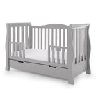 Obaby Stamford Luxe Sleigh 3 Piece Room Set - Warm Grey