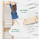 Goodevas Swedish Wall Attachment for Triangle Ladder – Accessories for children, available at Learning Bugs UK