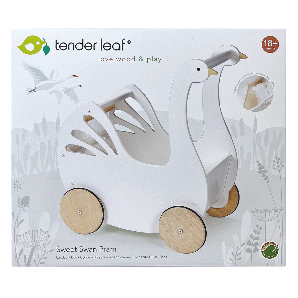 Tender Leaf Sweet Swan Pram