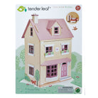 Buy Tender Leaf Foxtail Villa Doll’s House (Pink) | Wooden dolls house for kids by Learning Bugs UK