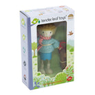 Buy Goodwood Family Bundle (Mr Goodwood, Mrs Goodwood, Edward, Amy) | Wooden dolls house doll bundle for kids by Learning Bugs UK