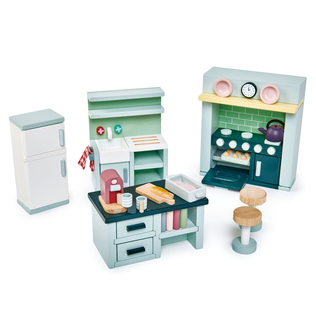 Tender Leaf Dolls House Kitchen Furniture Set