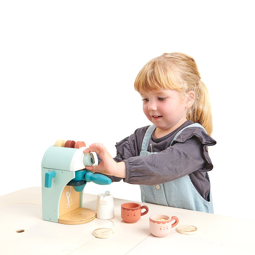 Buy Babyccino Maker | Wooden coffee maker for kids by Learning Bugs UK